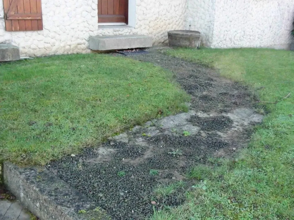 pavage entrée maison